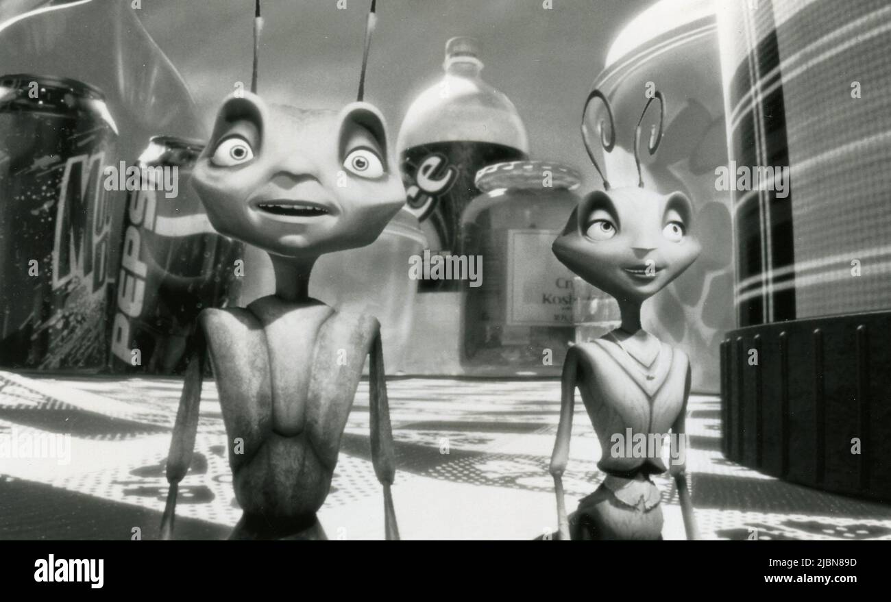 Characters Princess Bala and Z in the animated movie Antz, USA 1998 Stock  Photo - Alamy