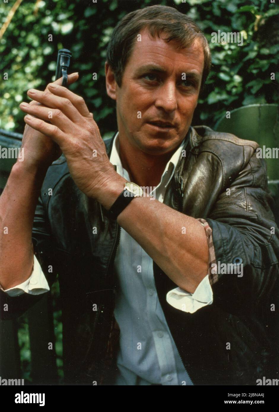 Actor John Nettles in the TV movie Bergerac, episode Retirement Plan, UK 1988 Stock Photo
