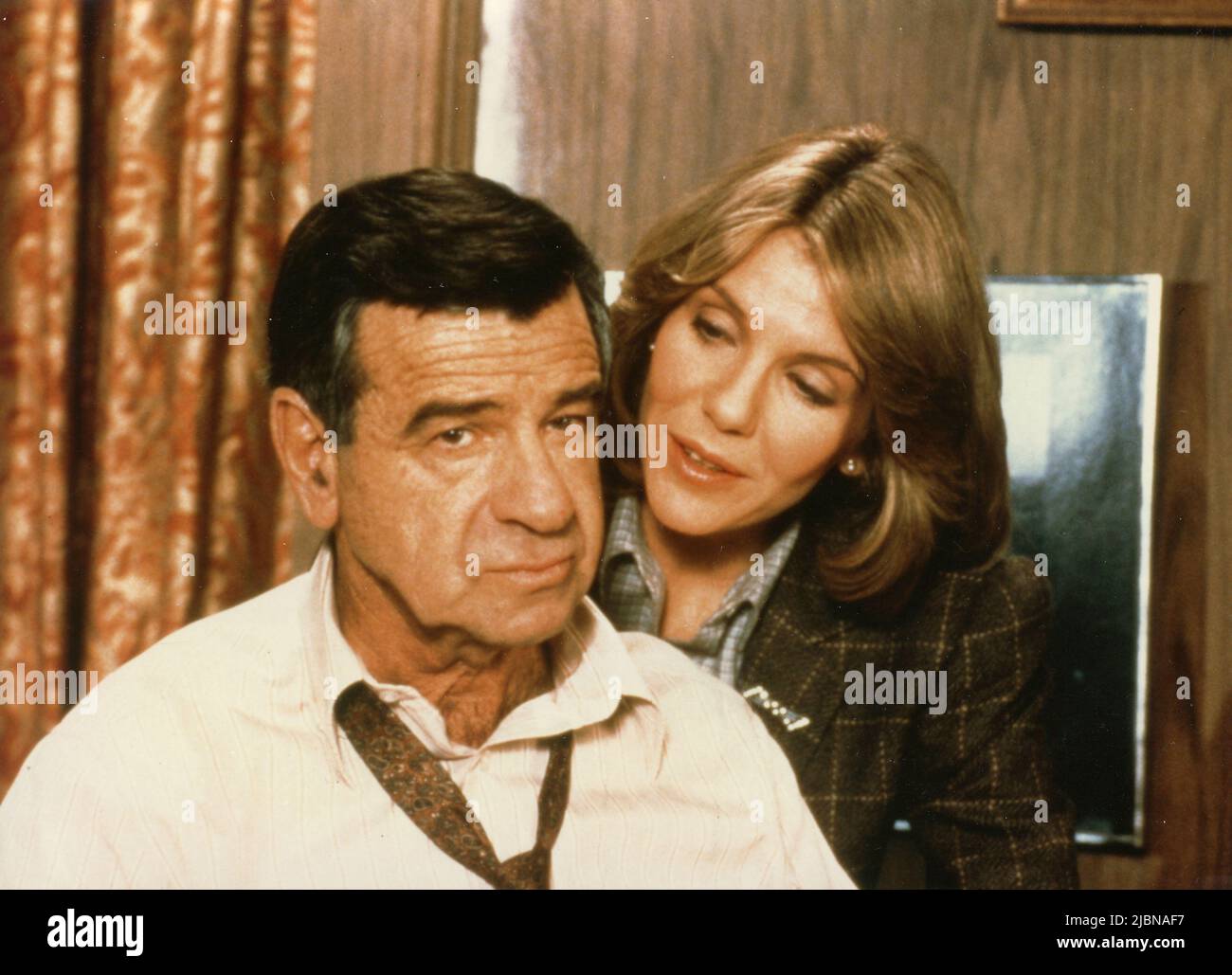 Actors Walter Matthau and Jill Clayburgh in the movie First Monday in October, USA 1981 Stock Photo
