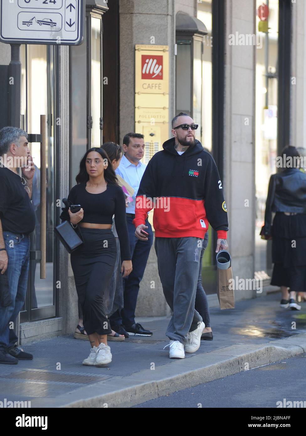 Milan, . 07th June, 2022. Milan, 07-06-2022 Guè Pequeno (pseudonym of ...