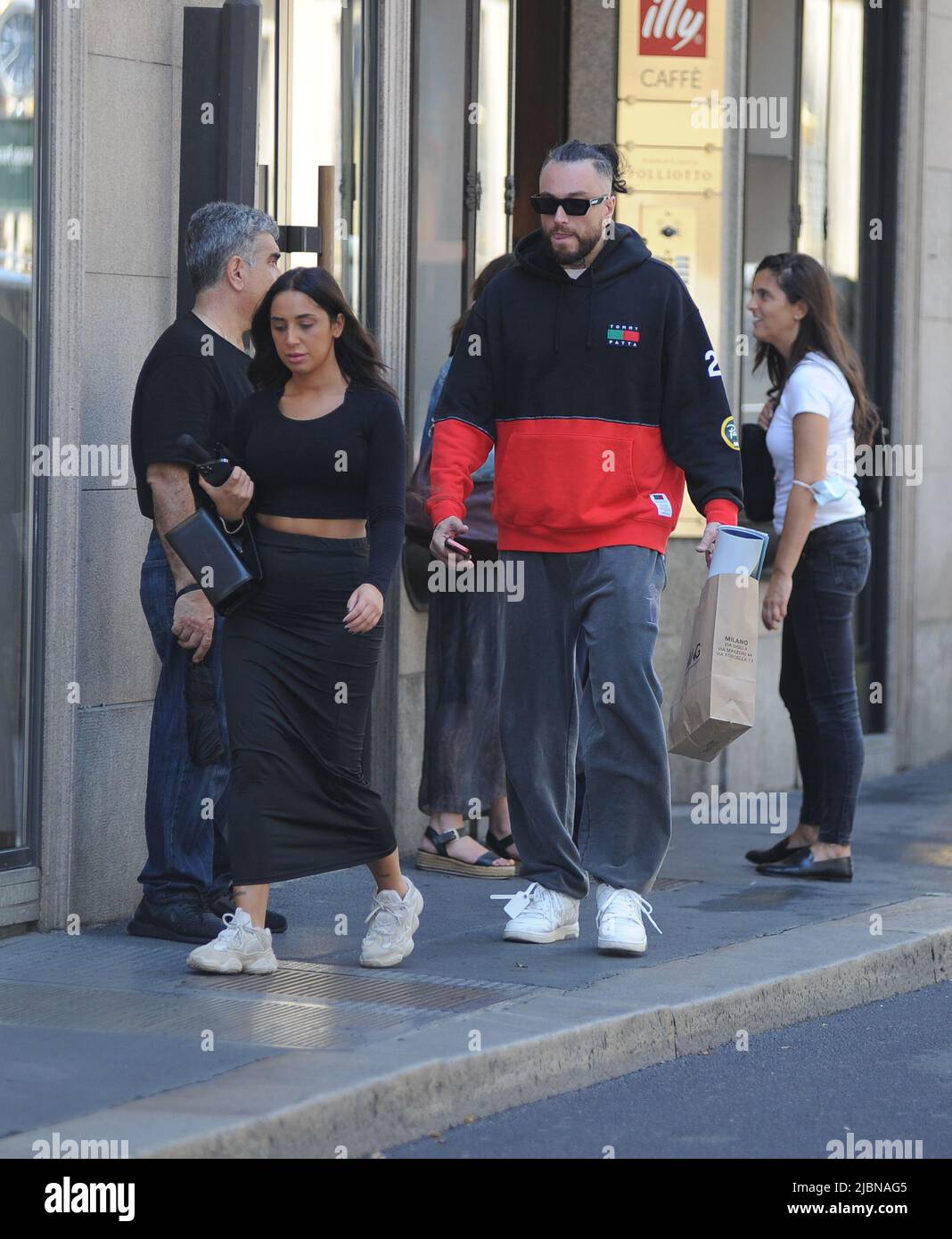 Milan, . 07th June, 2022. Milan, 07-06-2022 Guè Pequeno (pseudonym of ...