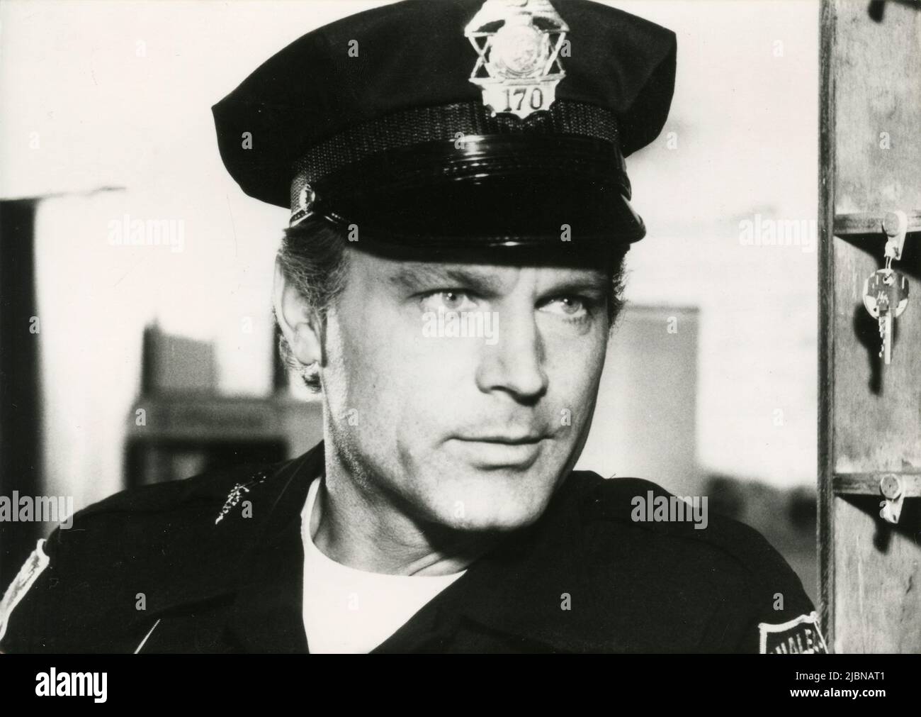 Italian actor Terence Hill in the movie Miami Supercops, Italy 1985