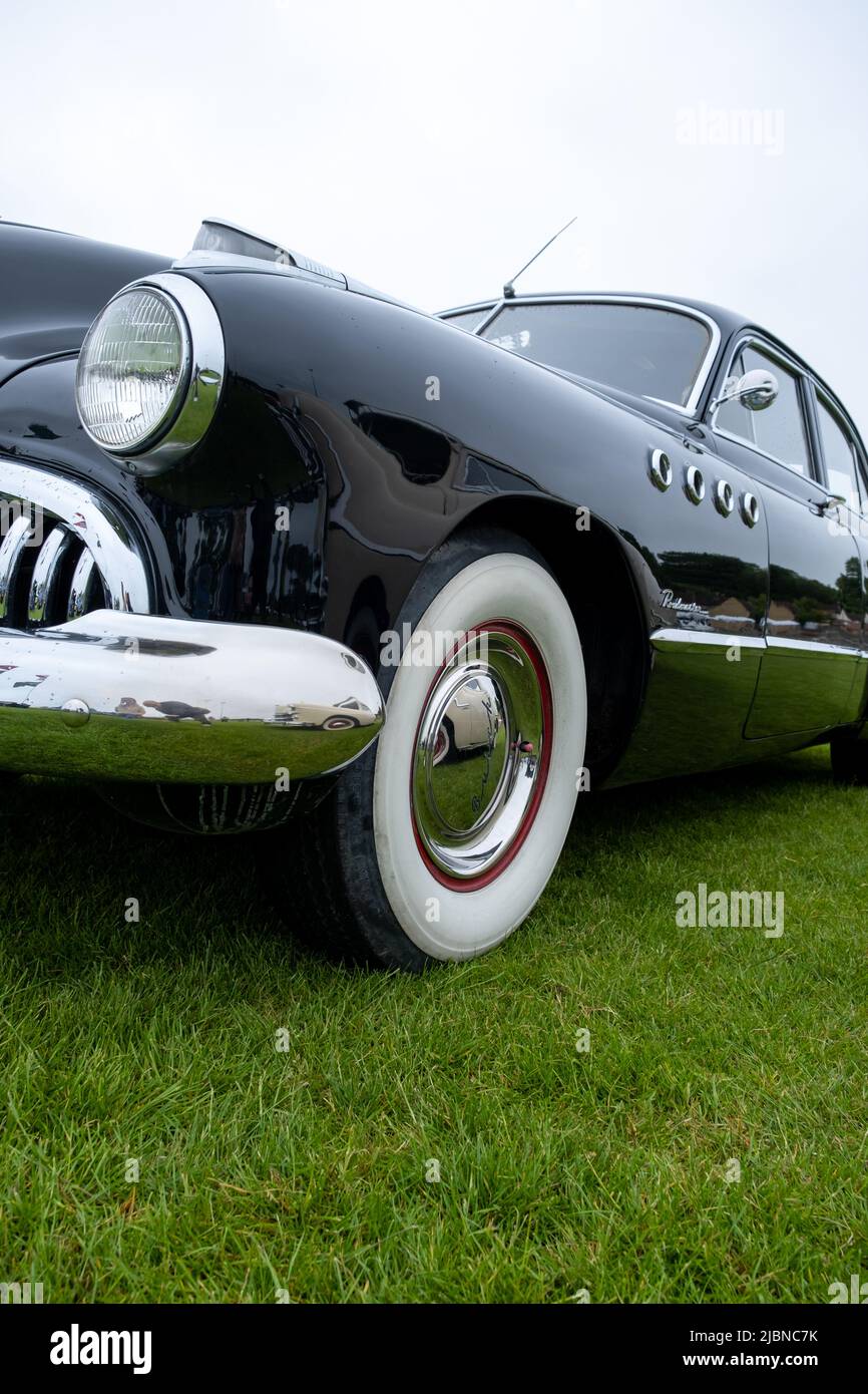 American Classic Car Show at Keynsham rugby club (Jun22 Stock Photo Alamy
