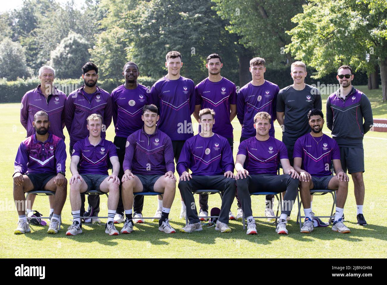 LOUGHBOROUGH, ENGLAND. JUNE 7TH 2022. Loughborough UCCE pictured ahead