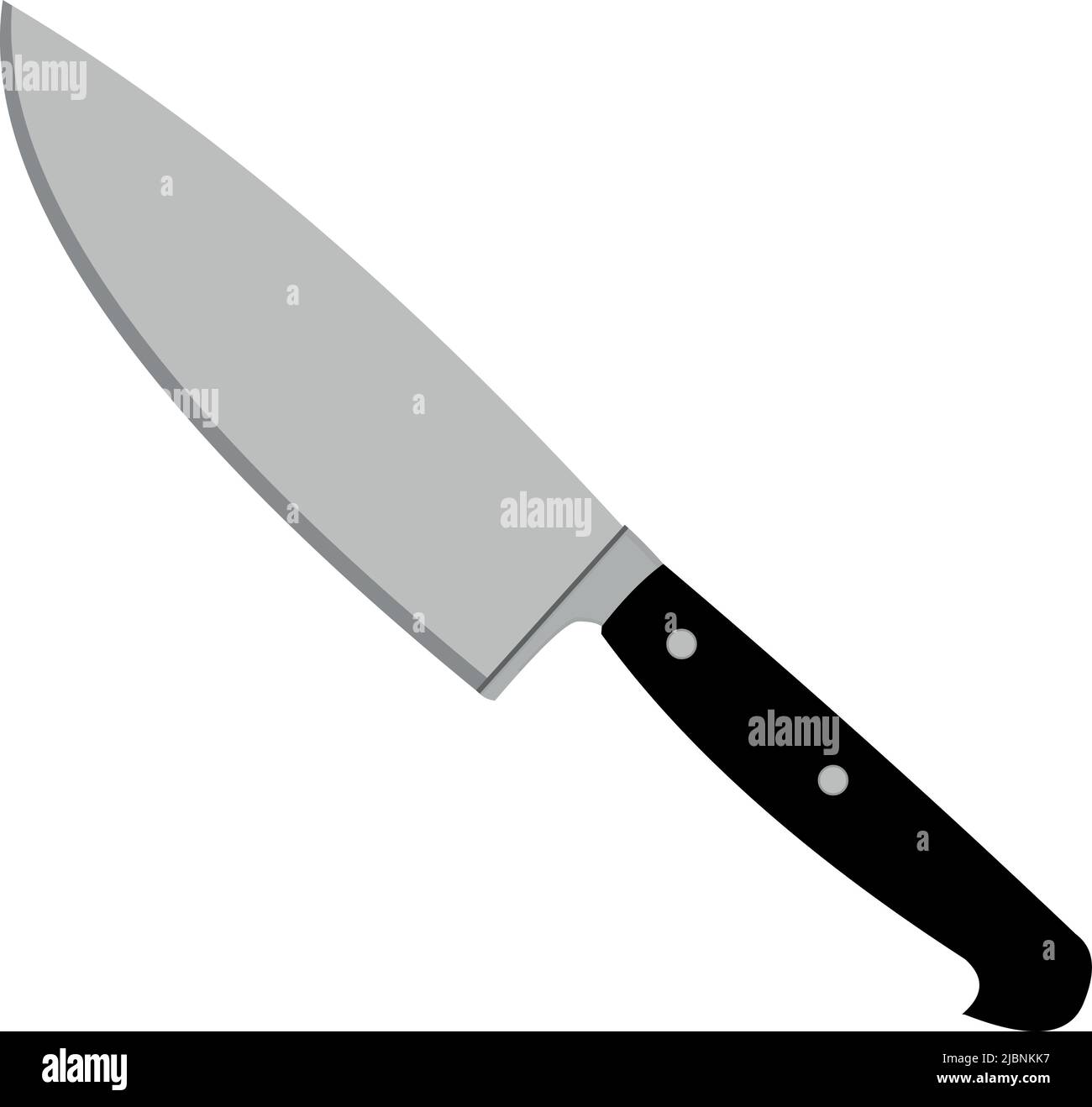 Vector illustration of a kitchen knife Stock Vector Image & Art Alamy