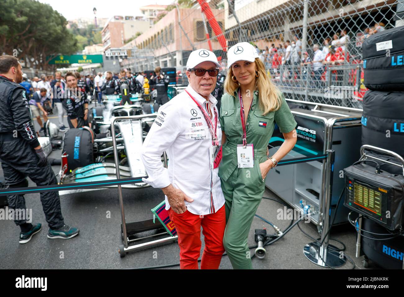 Monte-Carlo, Monaco. 29th May, 2022. Tommy Hilfiger and his wife Dee  Ocleppo, F1 Grand Prix of Monaco at Circuit de Monaco on May 29, 2022 in  Monte-Carlo, Monaco. (Photo by HIGH TWO)
