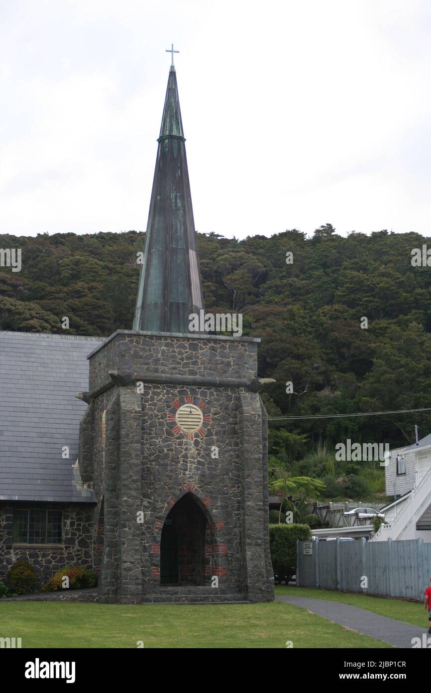 St Paul's Anglican Church, Paihia, Northland, New Zealand Stock Photo