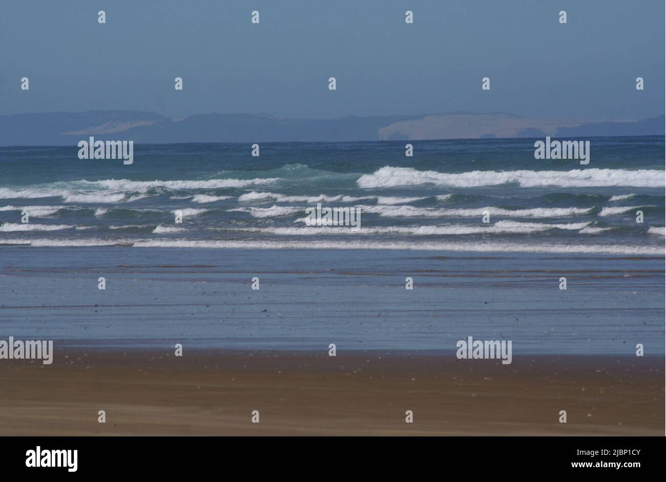 Ninety-mile Beach, New Zealand Stock Photo