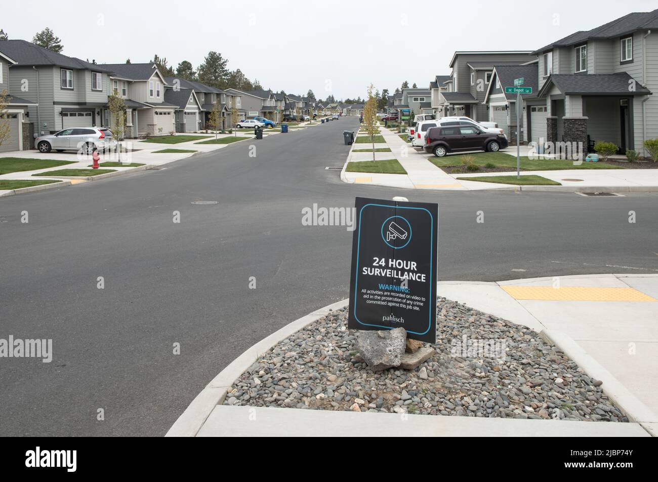 USA, Oregon, Bend, New Bend, Development Reed Market and 15th Street southwest corner, Southeast