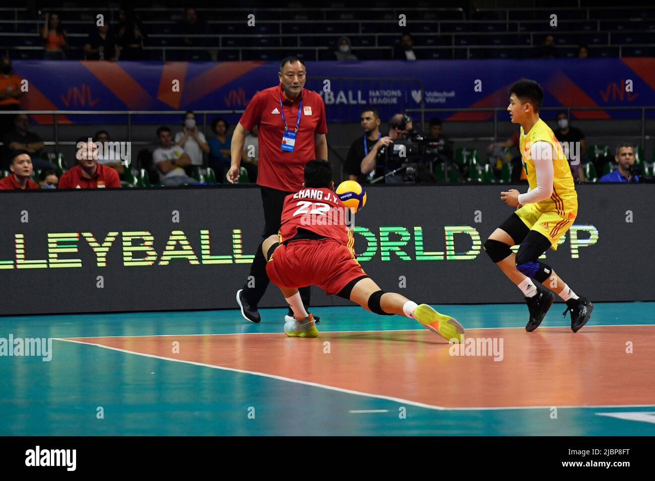 DF Brasilia 06/07/2022 MEN'S VOLLEYBALL NATIONS LEAGUE CHINA X