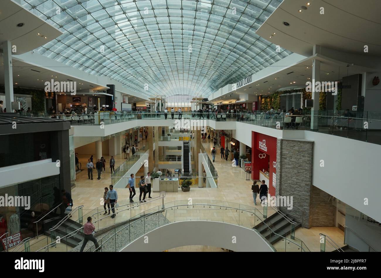 The Core Shopping Centre, Calgary, Alberta Stock Photo Alamy