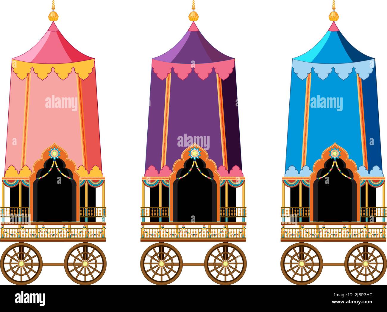 Ratha festival Stock Vector Images - Alamy