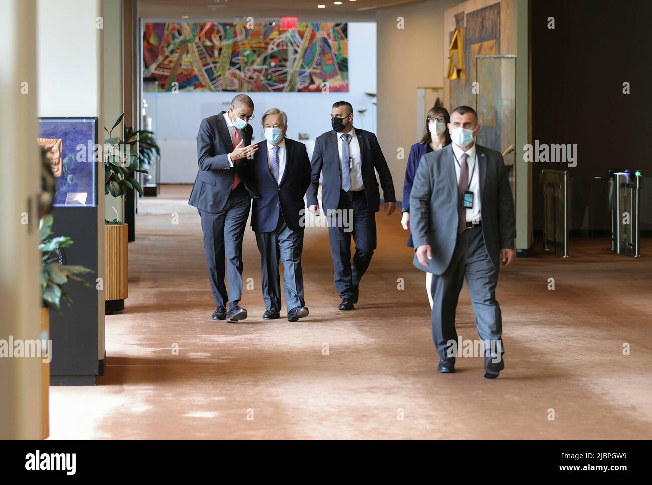 United Nations, New York, USA, June 07, 2022 - Secretary-General ...