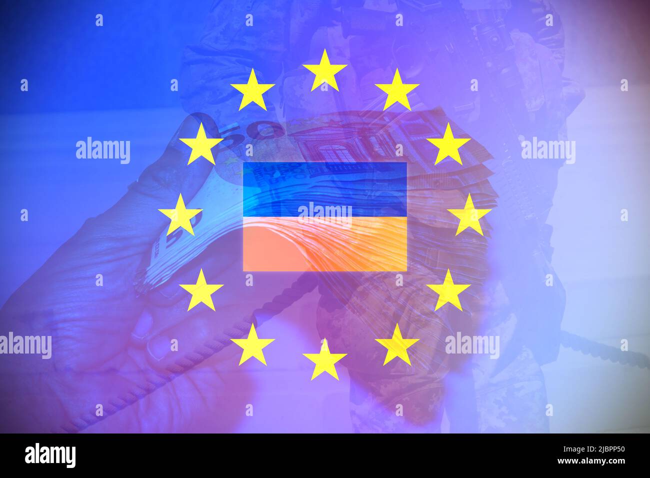Colours of ukraine flag hi-res stock photography and images - Alamy