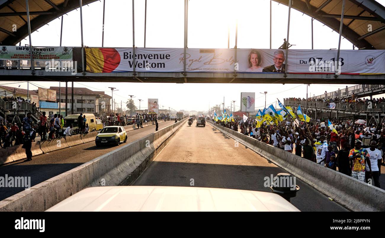 DRC Congo First Lady Denise Nyakeru, DRC Congo President Felix Tshisekedi, Queen Mathilde of