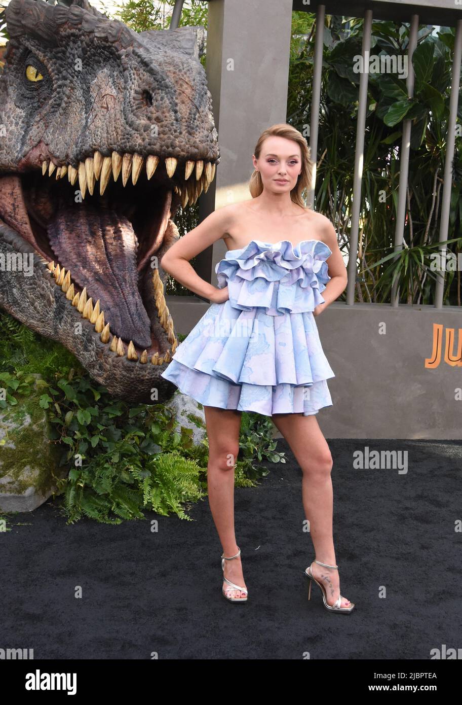 Hollywood, California, USA 6th June 2022 Actress Elva Trill attends Universal Pictures Presents The World Premiere of 'Jurassic World Dominion' at TCL Chinese Theatre on June 6, 2022 in Hollywood, California, USA. Photo by Barry King/Alamy Stock Photo Stock Photo