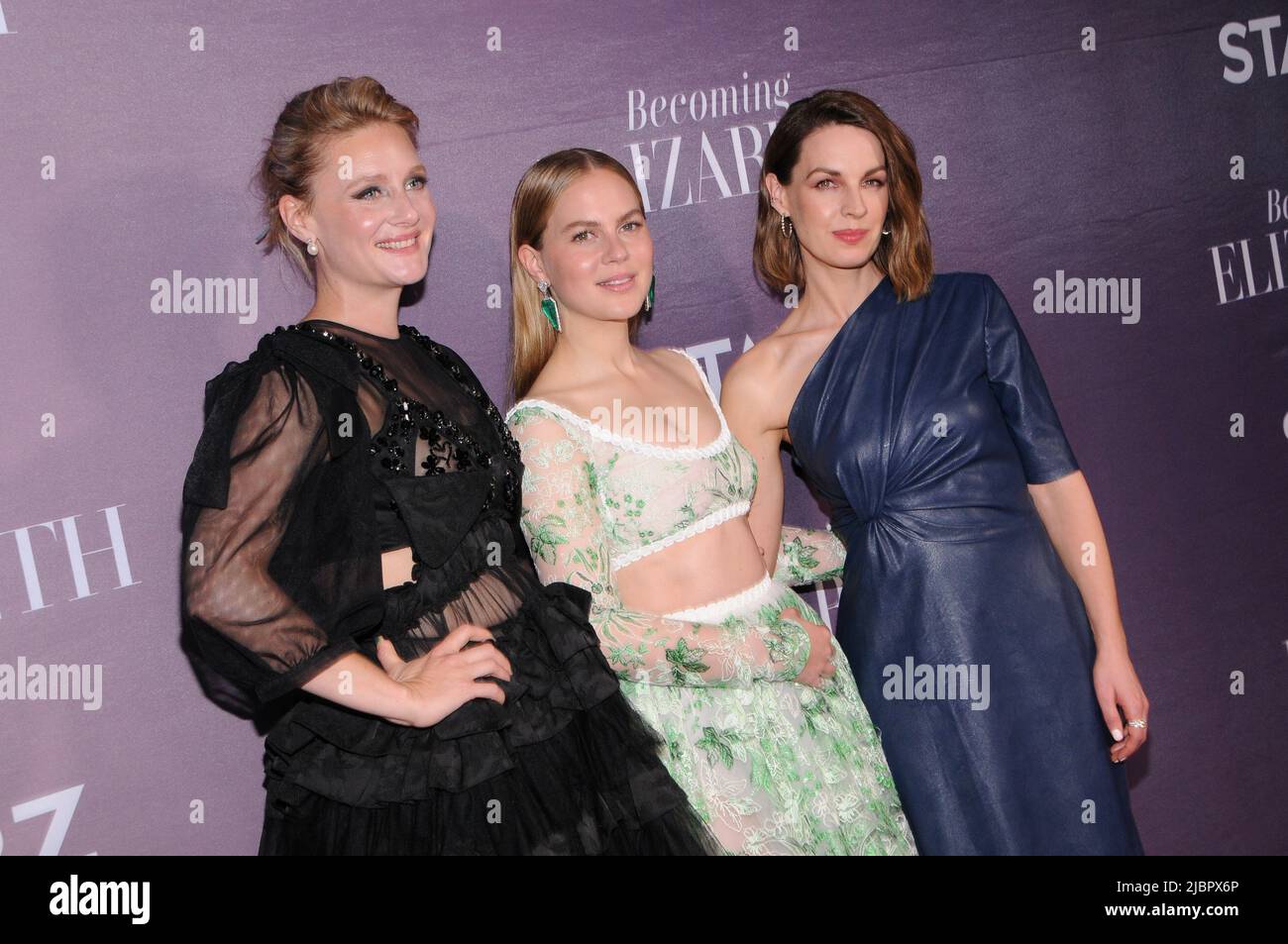 New York, United States. 07th June, 2022. Ramona Garai, Alicia von Rittberg, and Jessica Raine attend the 'Becoming Elizabeth' Premiere held at the Plaza Hotel in New York City. Credit: SOPA Images Limited/Alamy Live News Stock Photo