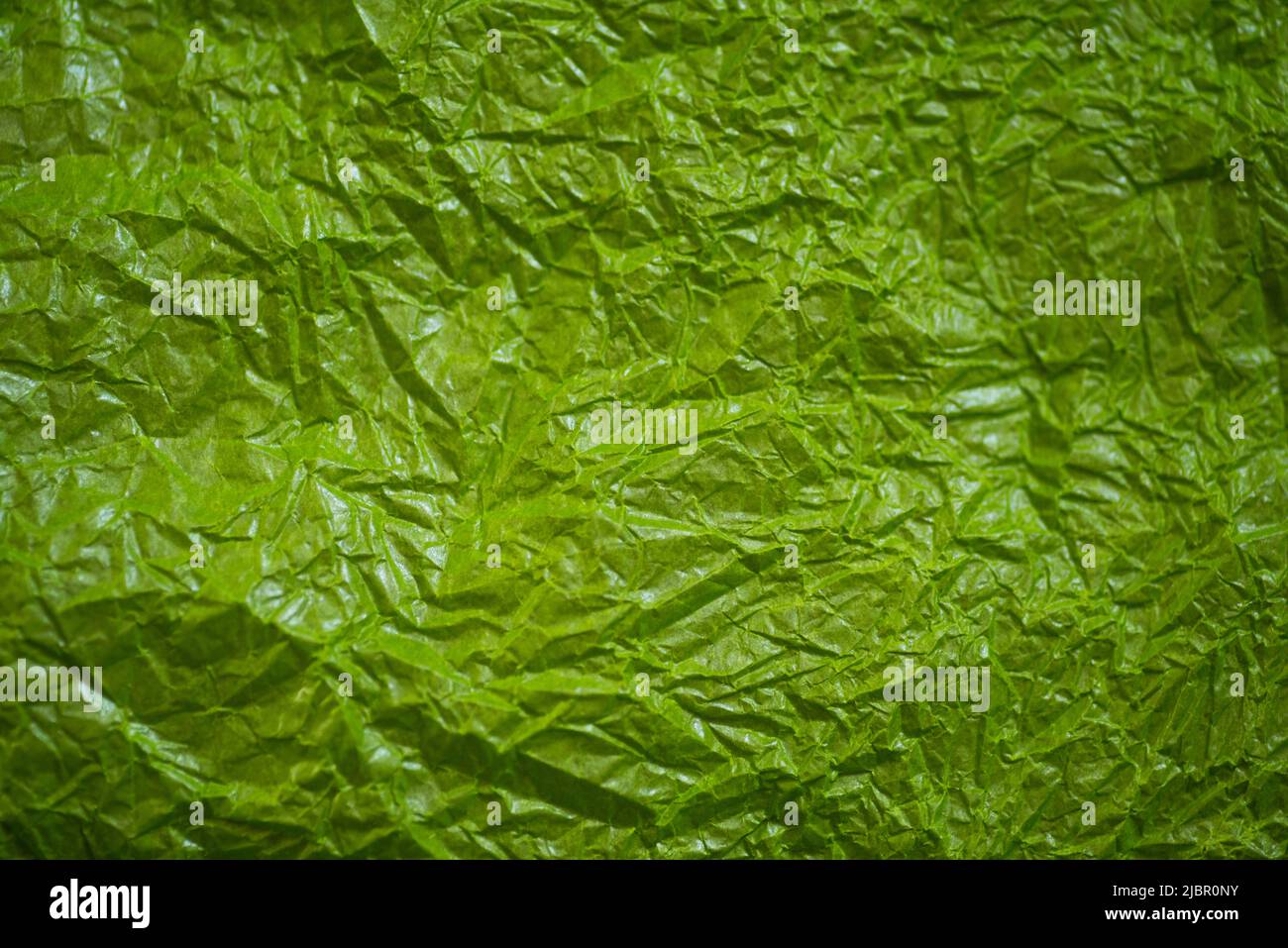 Crinkled paper shot up close  Stock Photo