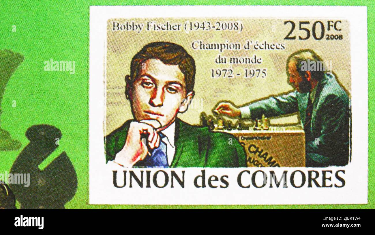 Chess Bobby Fischer Boris Spassky MNH Stamps 2022 Djibouti S/S