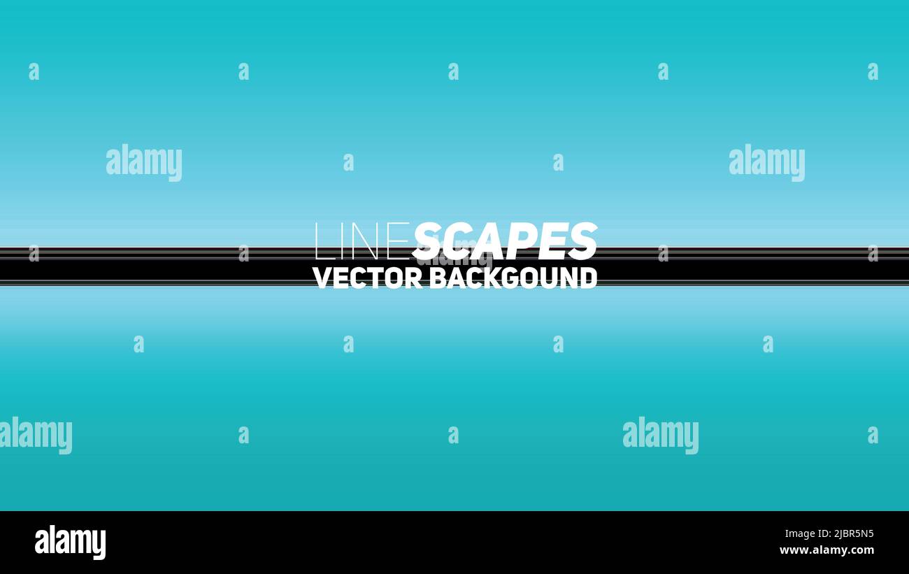 LineScapes Gradient Background. Minimal Gradient Stripes. Stock Vector