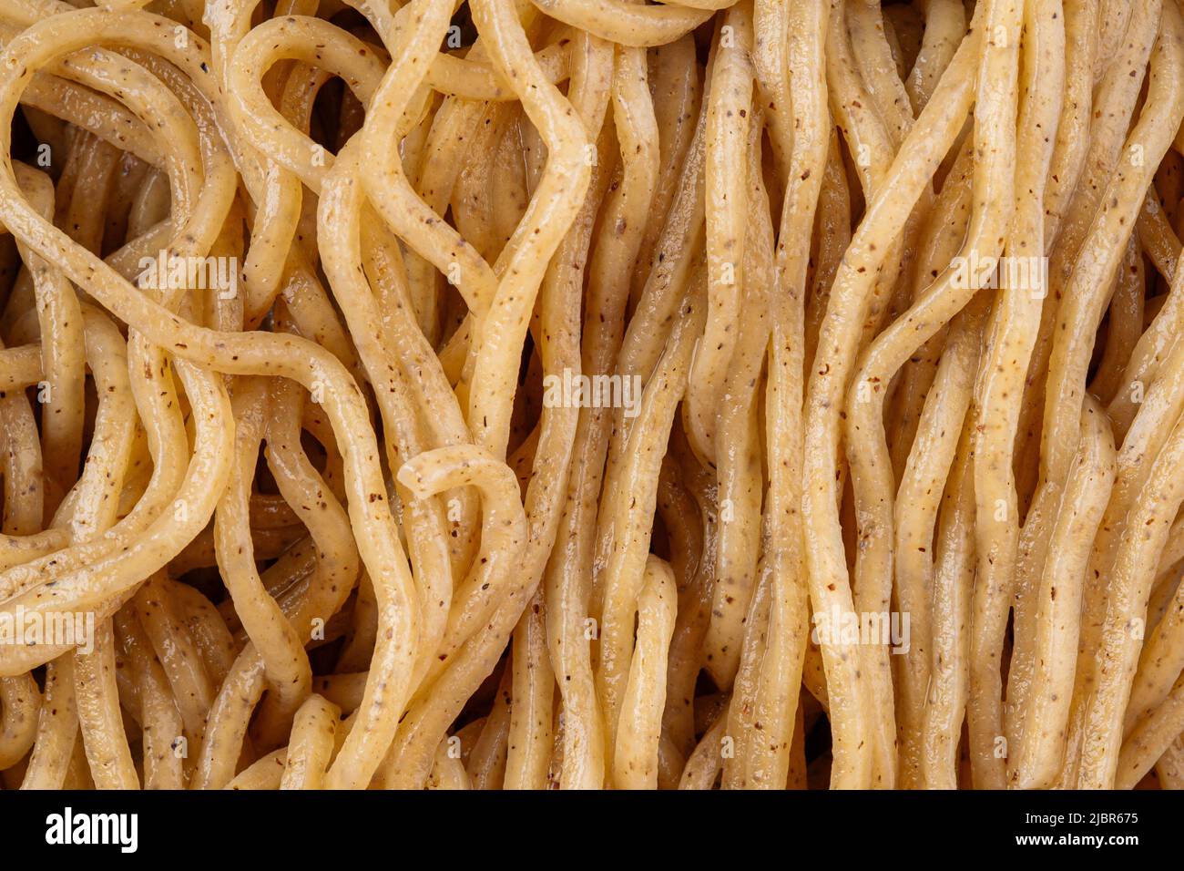 Closeup on dry raw buckwheat noodles texture Stock Photo Alamy