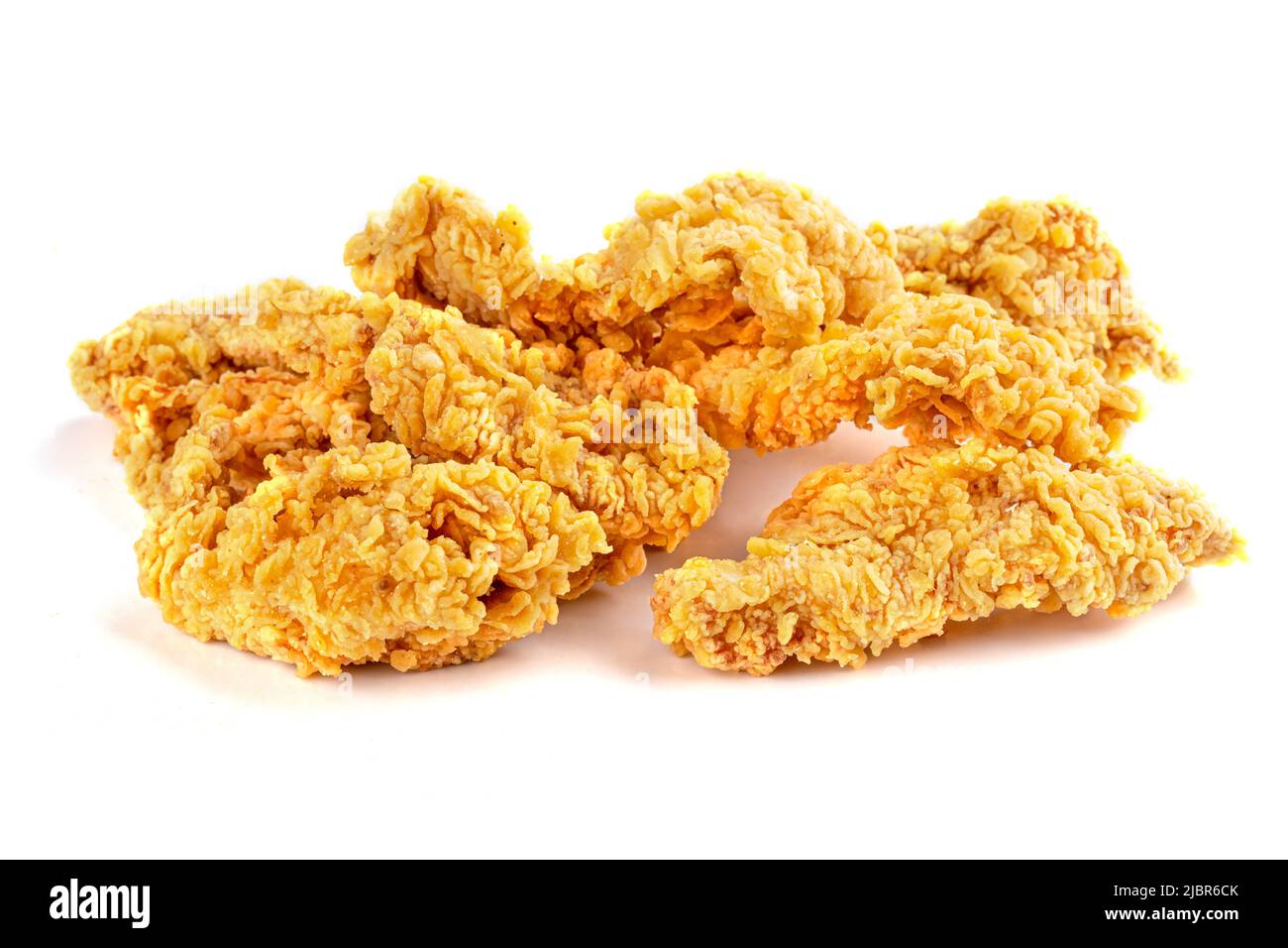 Isolated fried fast food chicken wings Stock Photo Alamy