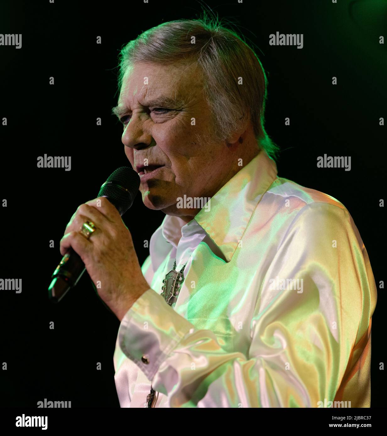 Marty Wilde in concert Stock Photo - Alamy