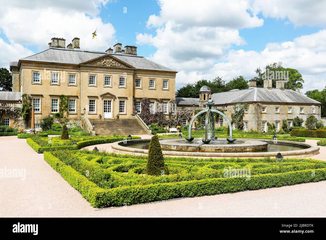 Dumfries House, Cumnock, Ayrshire, Scotland. An 18th century Palladian property  designed by the architects Robert Adam and John Adam Stock Photo