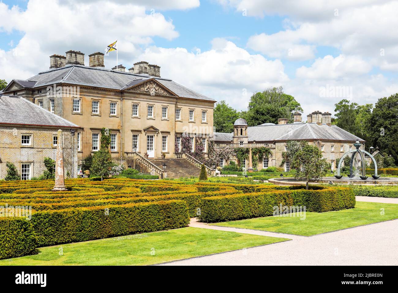 Dumfries House, Cumnock, Ayrshire, Scotland. An 18th century Palladian property designed by the