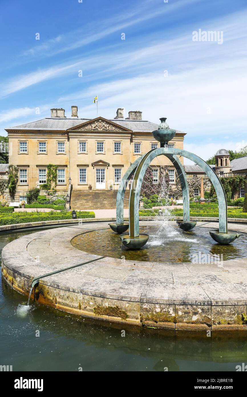 Dumfries House, Cumnock, Ayrshire, Scotland. An 18th century Palladian property designed by the
