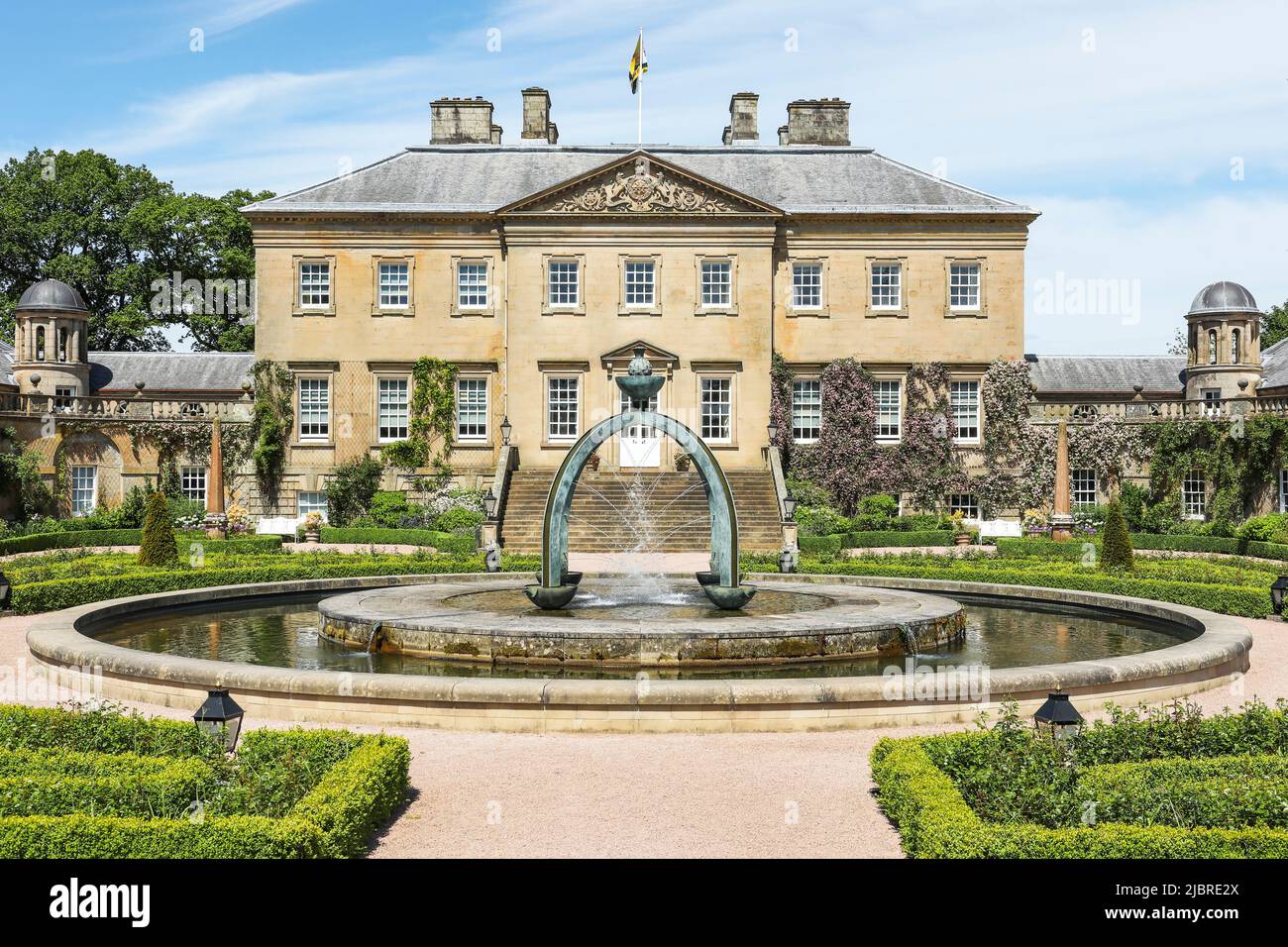 Dumfries House, Cumnock, Ayrshire, Scotland. An 18th century Palladian property designed by the