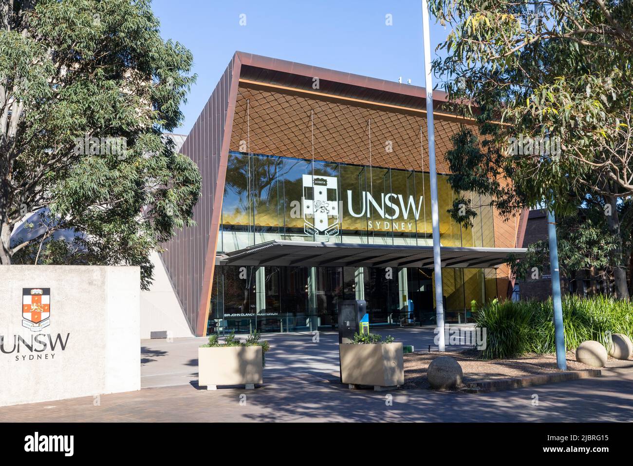 UNSW, the University of New South Wales campus in the eastern suburbs of Sydney in Kensington