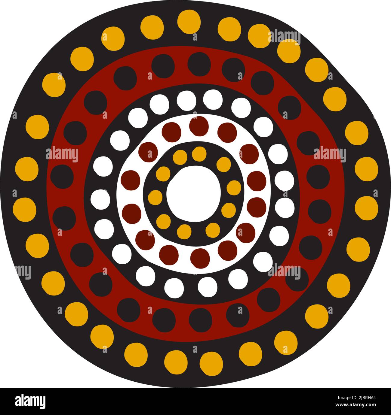 Aboriginal art icon design vector template Stock Vector Image & Art - Alamy