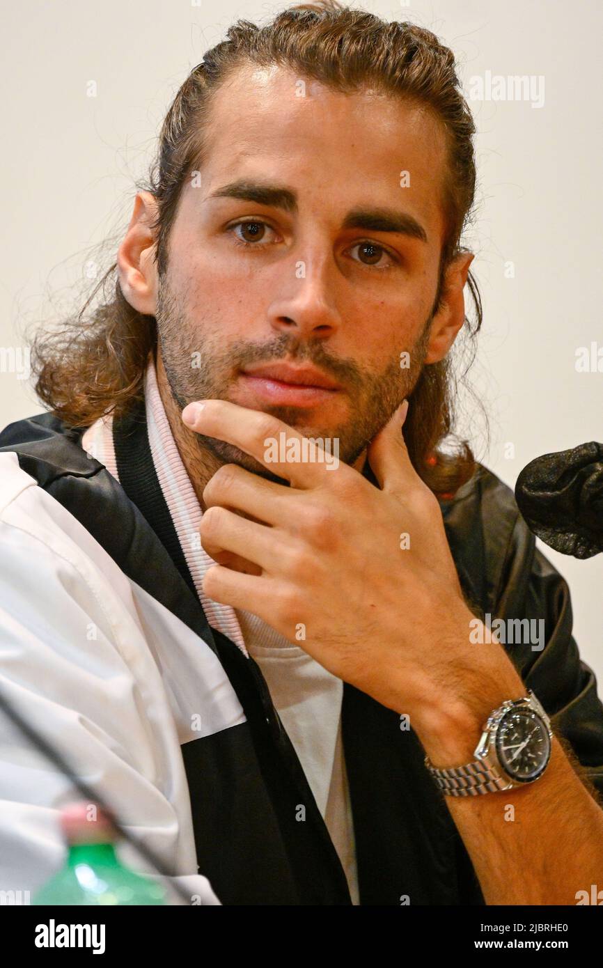 Gianmarco Tamberi (ITA) during the Golden Gala press conference Pietro