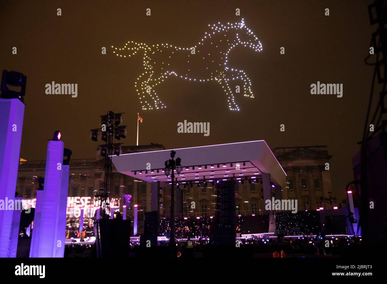 Platinum Jubilee Party at The Palace Concert, The Queen 70th Platinum