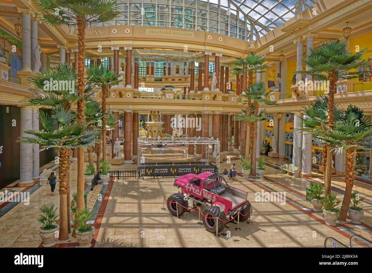 Trafford Palazzo at the Trafford Centre Malls, Greater Manchester in England. Stock Photo