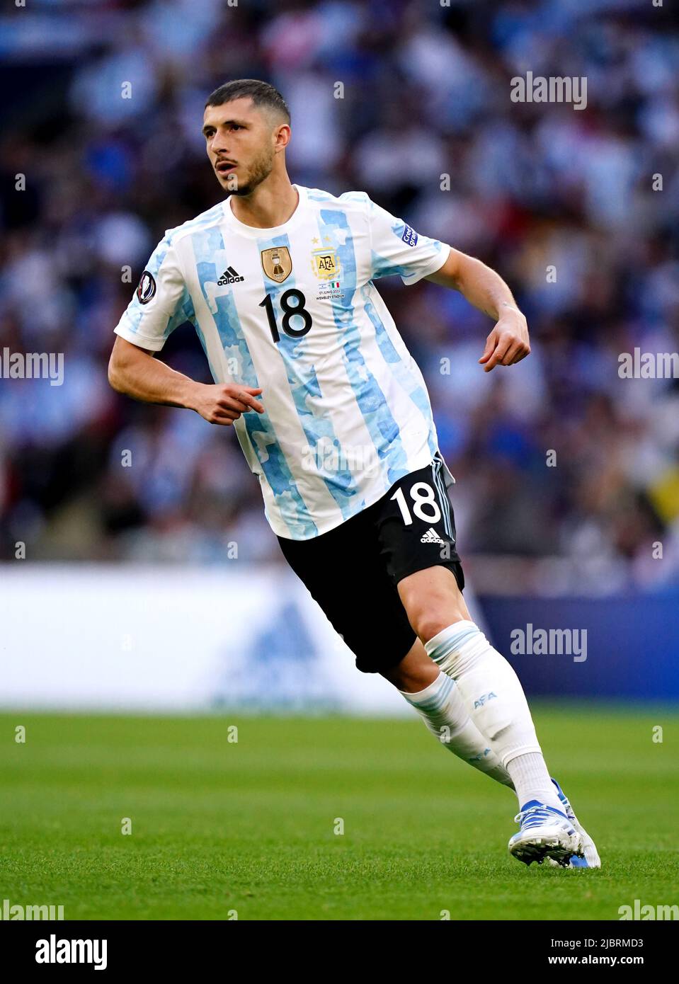 Argentina's Guido Rodriguez during the Finalissima 2022 match at