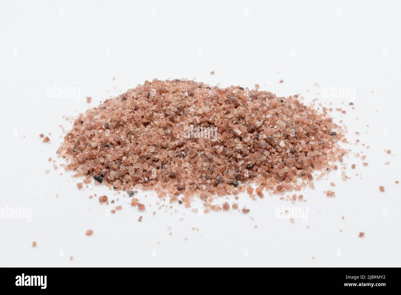 Black himalayan salt Stock Photo