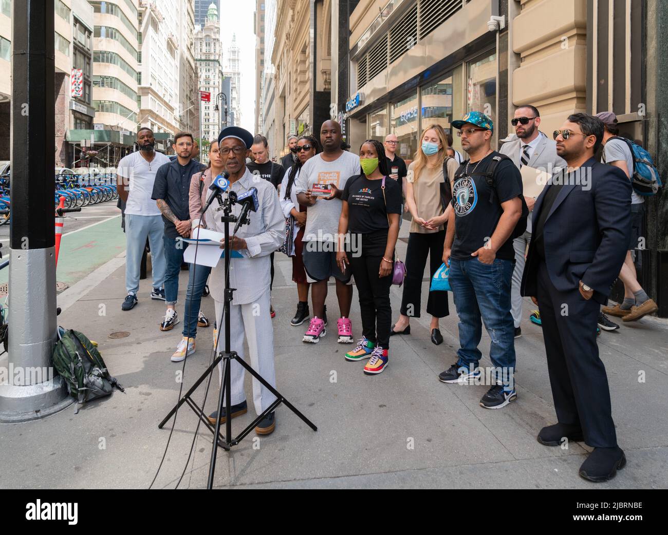 Local Activists Held A Press Conference Outside Of The New York City local-activists-held-a-press-conference-outside-of-the-new-york-city