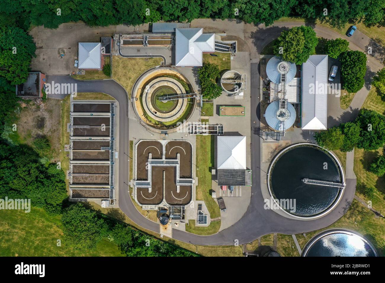 Voerde, Niederrhein, NordrheinWestfalen, Germany Wastewater