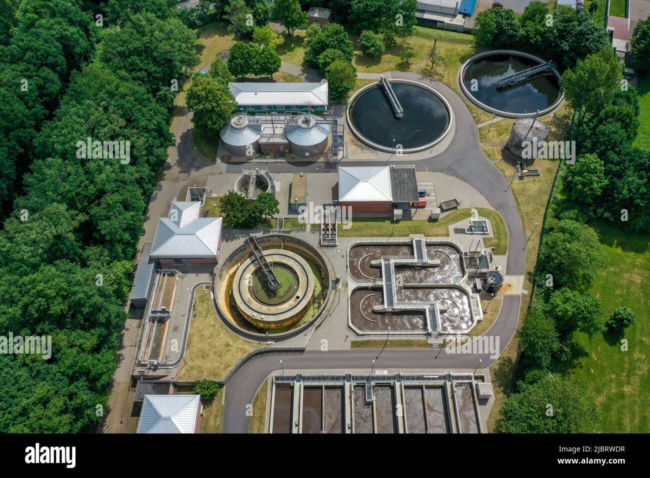 Voerde, Niederrhein, NordrheinWestfalen, Germany Wastewater