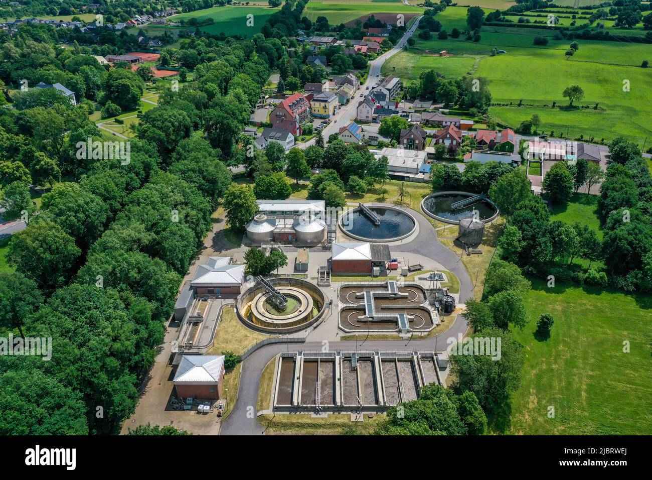 Voerde, Niederrhein, NordrheinWestfalen, Germany Wastewater
