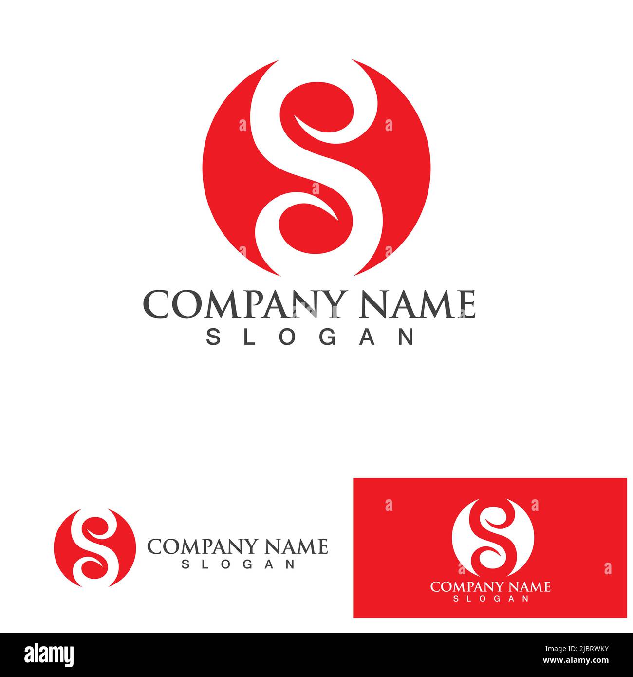 S Business corporate letter logo design vector Stock Vector Image & Art ...
