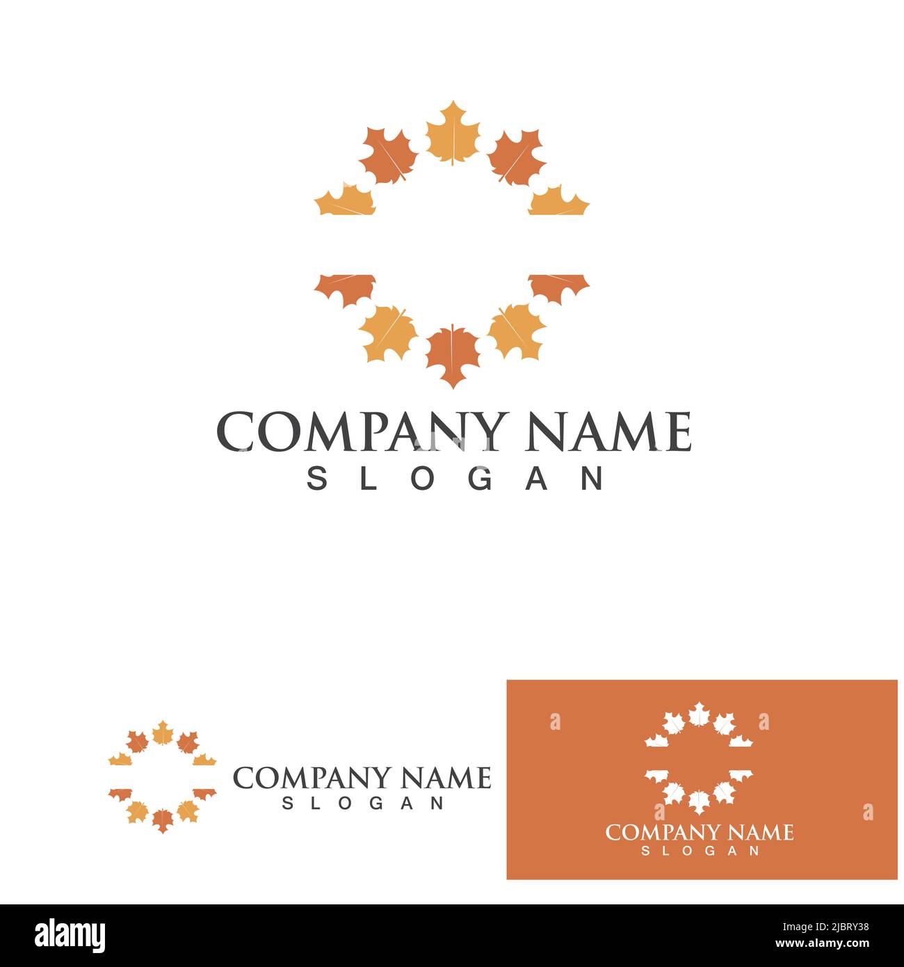 Maple leaf vector illustration design template Stock Vector Image & Art ...