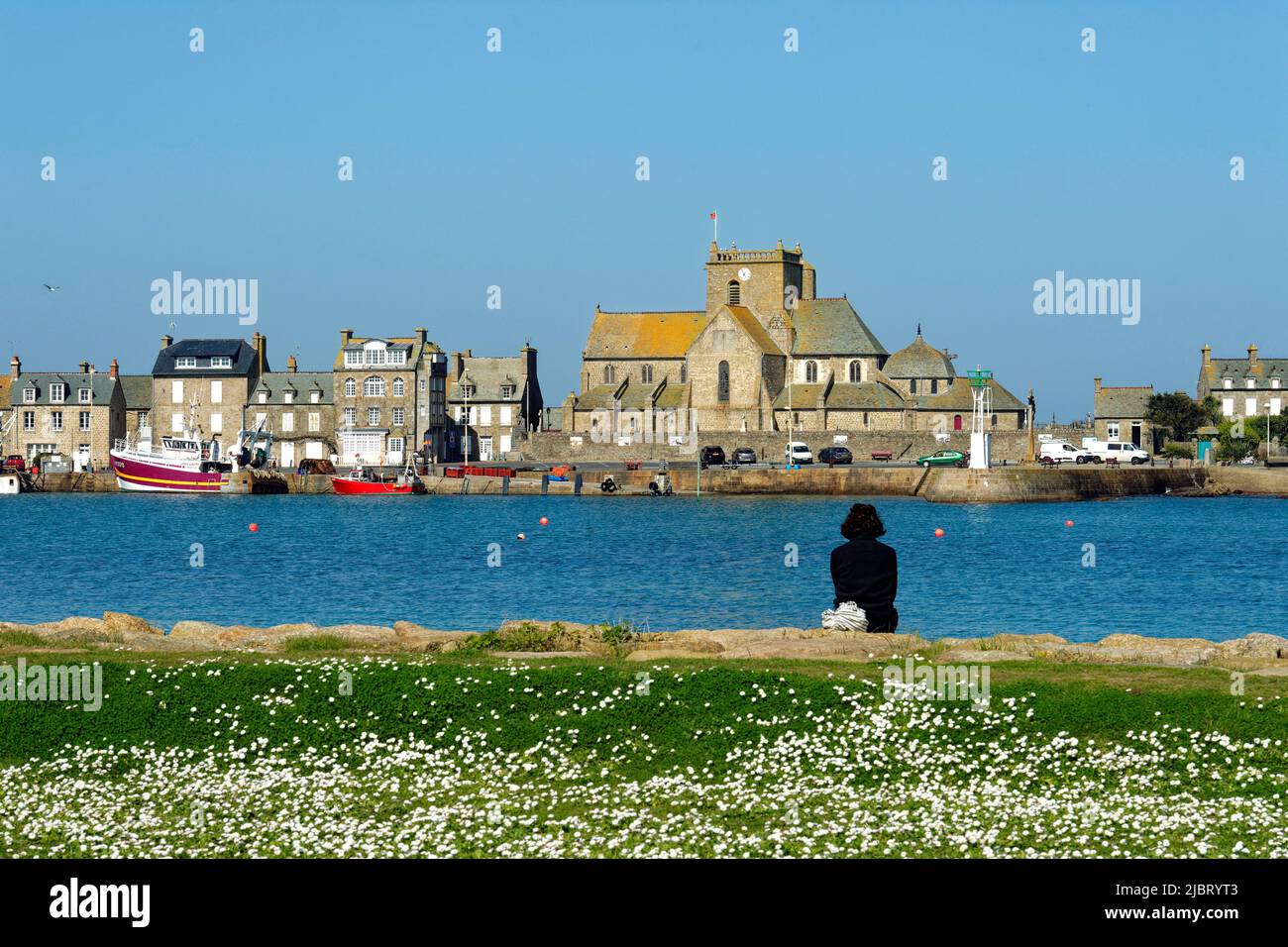 France, Manche, Cotentin, Barfleur, labeled Les Plus Beaux Villages de