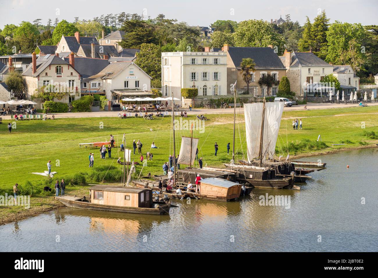 France, MaineetLoire, Loire valley listed as World Heritage by UNESCO
