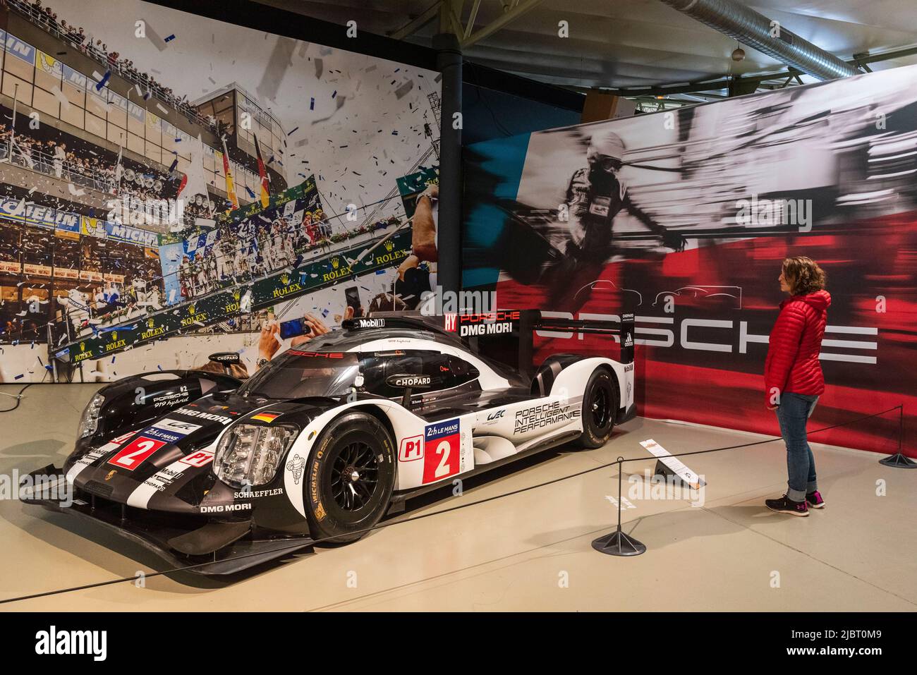 France, Sarthe, Le Mans, the automobile museum of Sarthe, Museum of the 24 hours of Le Mans Stock Photo