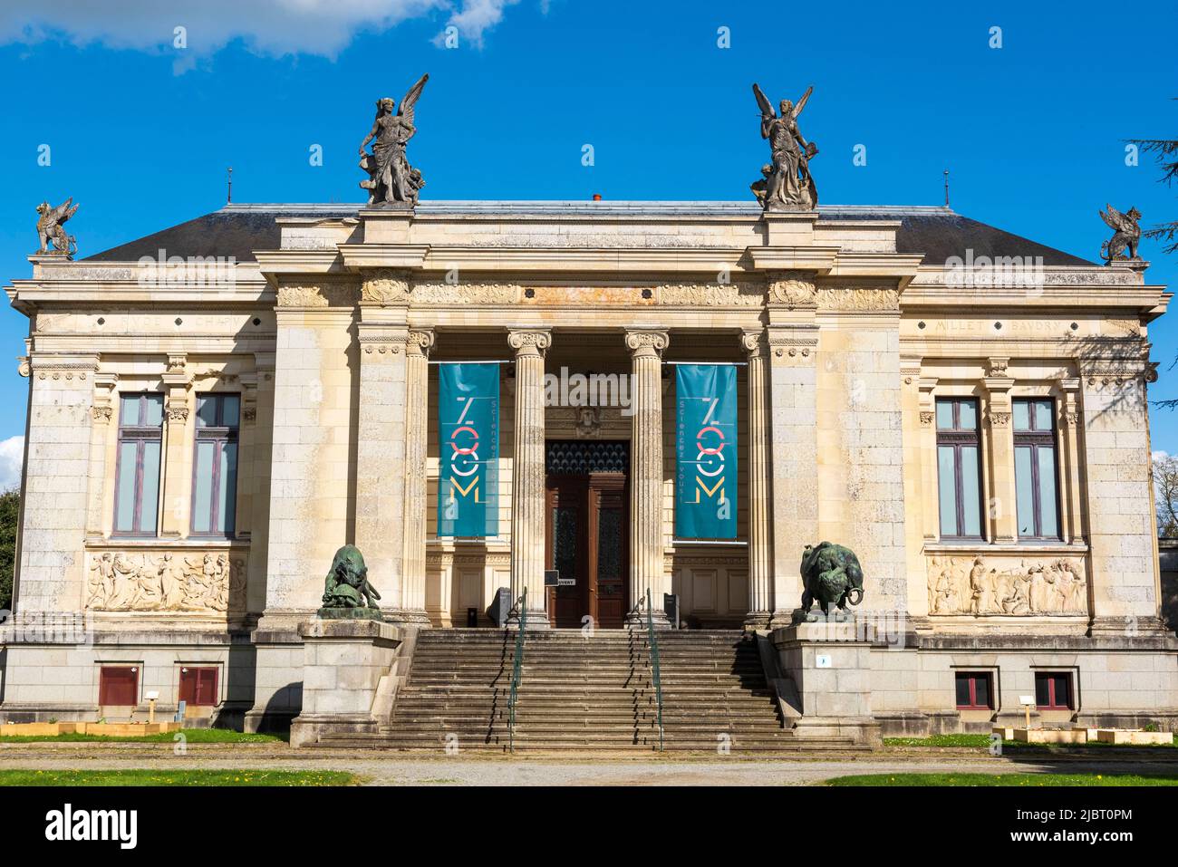 France, Mayenne, Laval, Science Museum Stock Photo