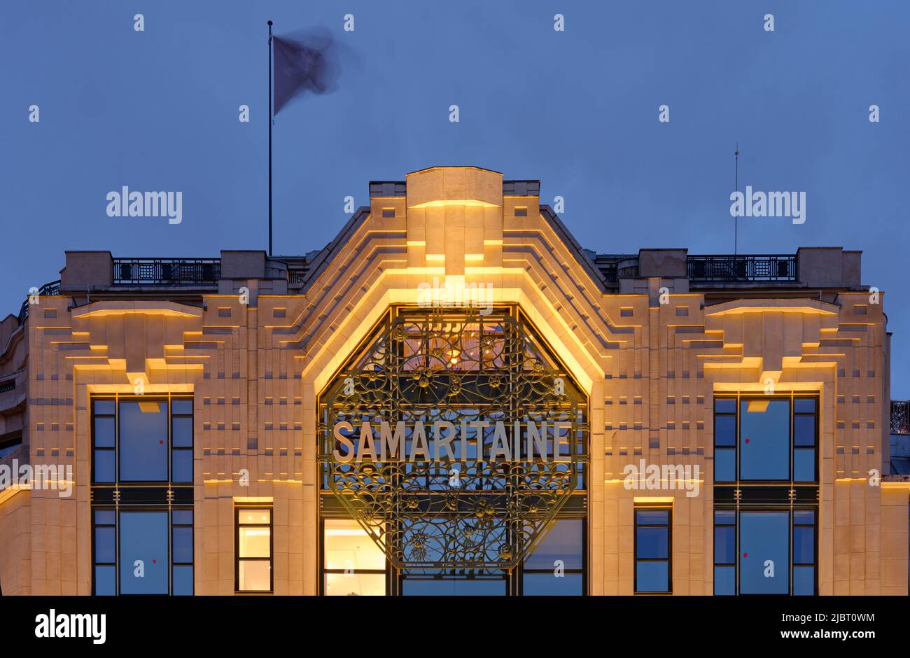 France, Paris, La Samaritaine department store Stock Photo