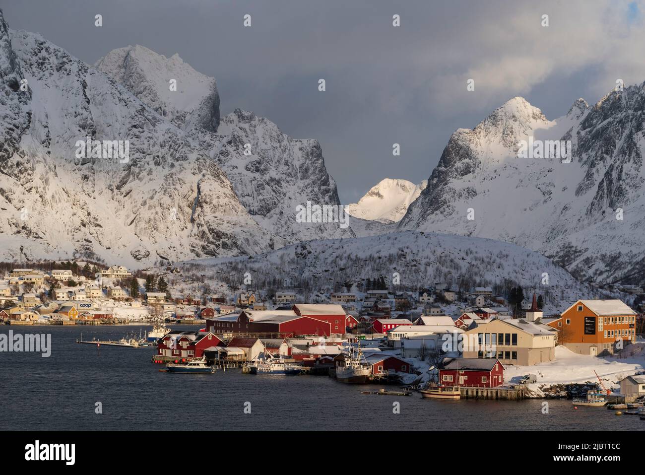 Norway Nordland County Lofoten Islands Reine Stock Photo Alamy